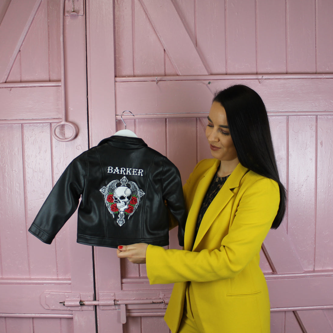 Meet the NI designer commissioned to make a jacket for Kourtney Kardashian's baby