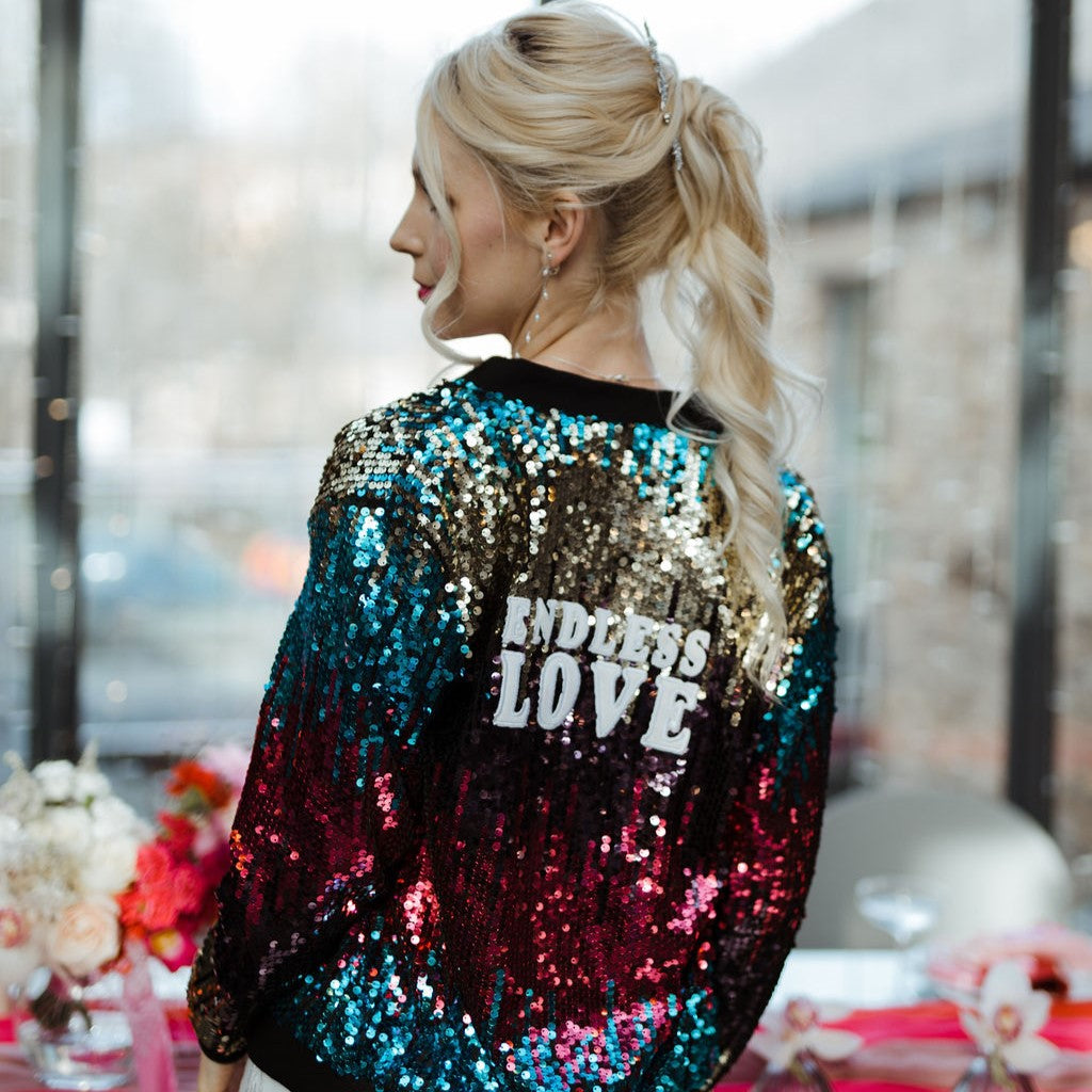 Rainbow Sequin Jackets