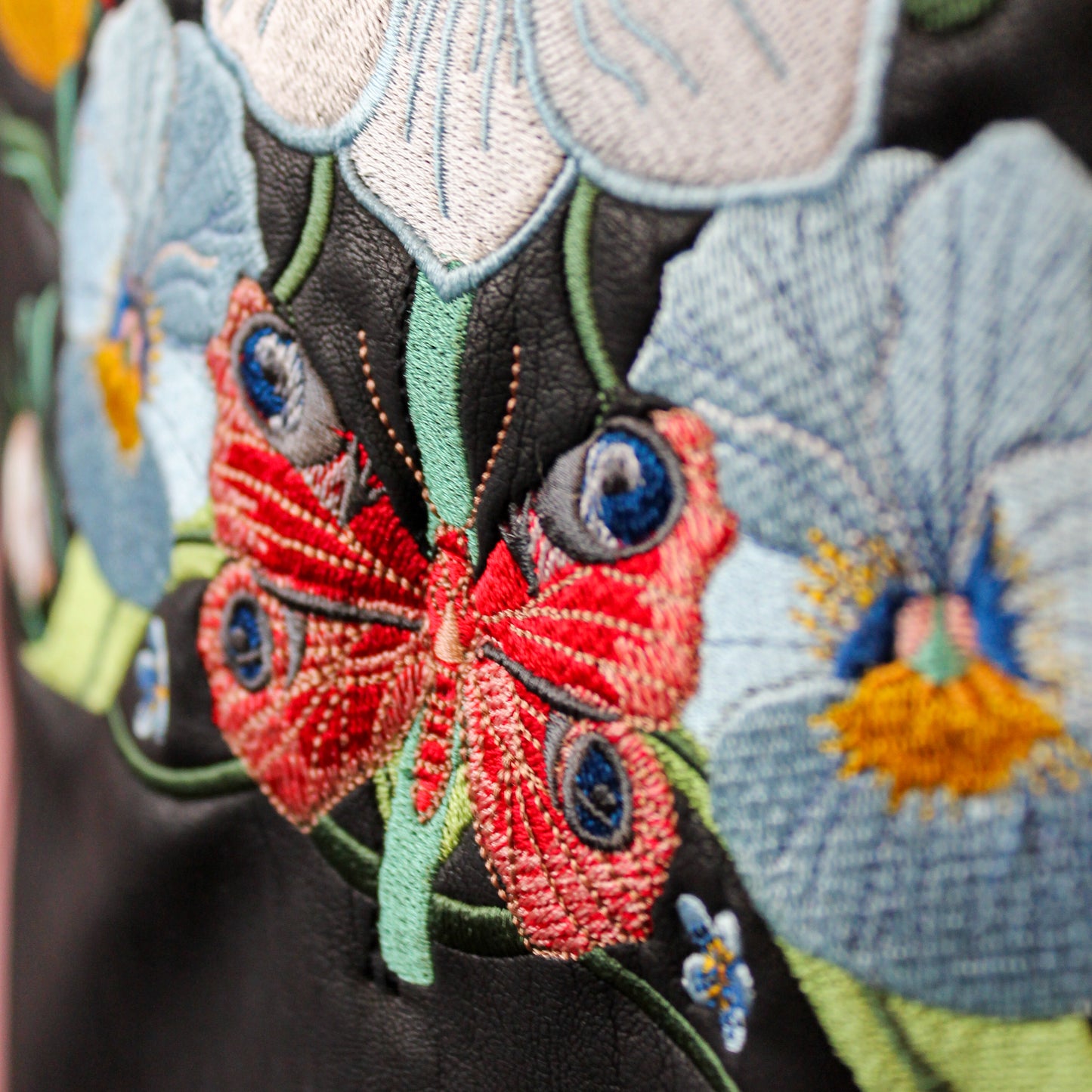 Embroidered wedding jacket, a stylish bridal accessory