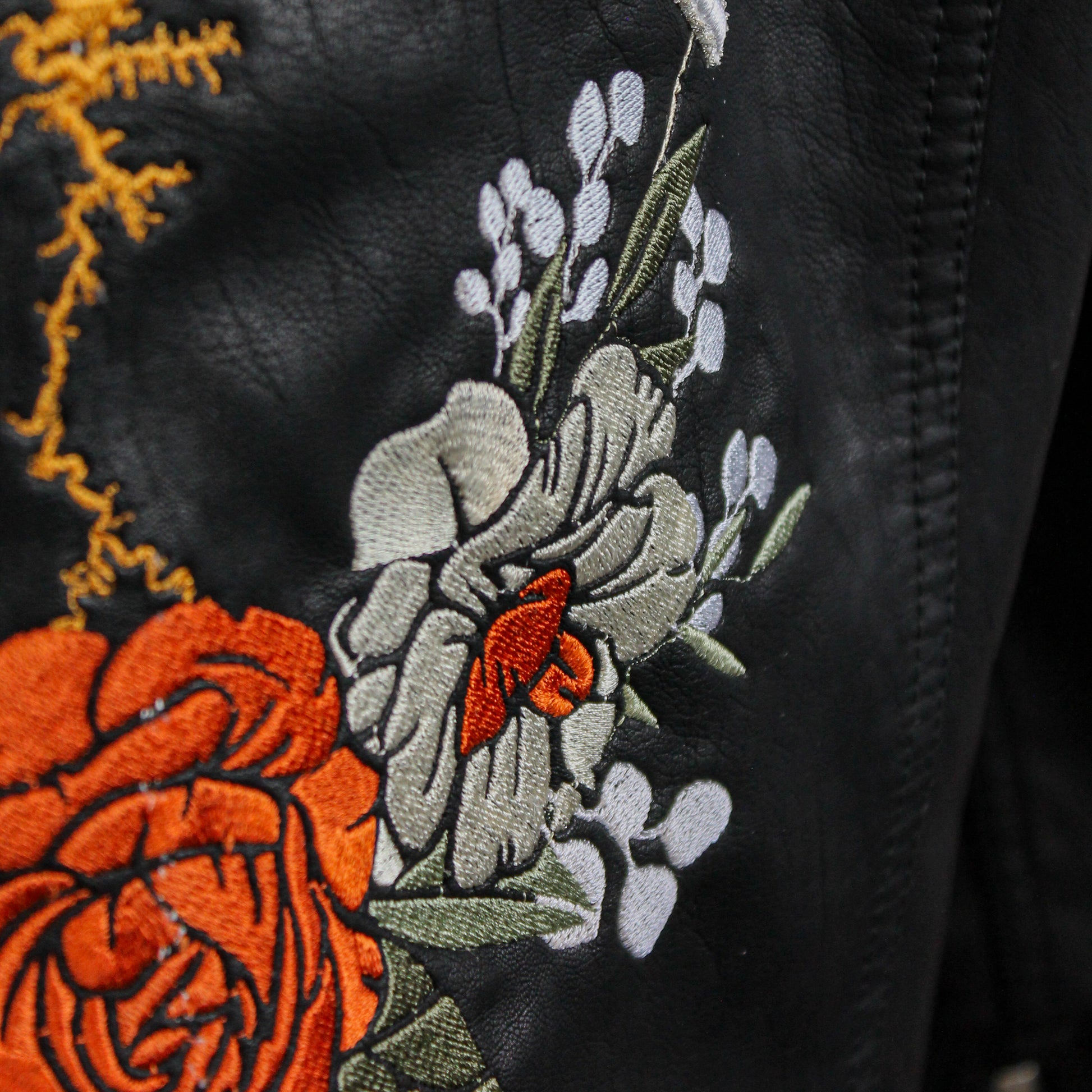 Custom wedding jacket featuring celestial motifs