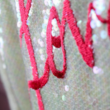 Load image into Gallery viewer, Lover White Sequin Bomber
