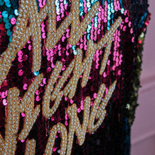 Load image into Gallery viewer, All Night Long Sequin Bomber
