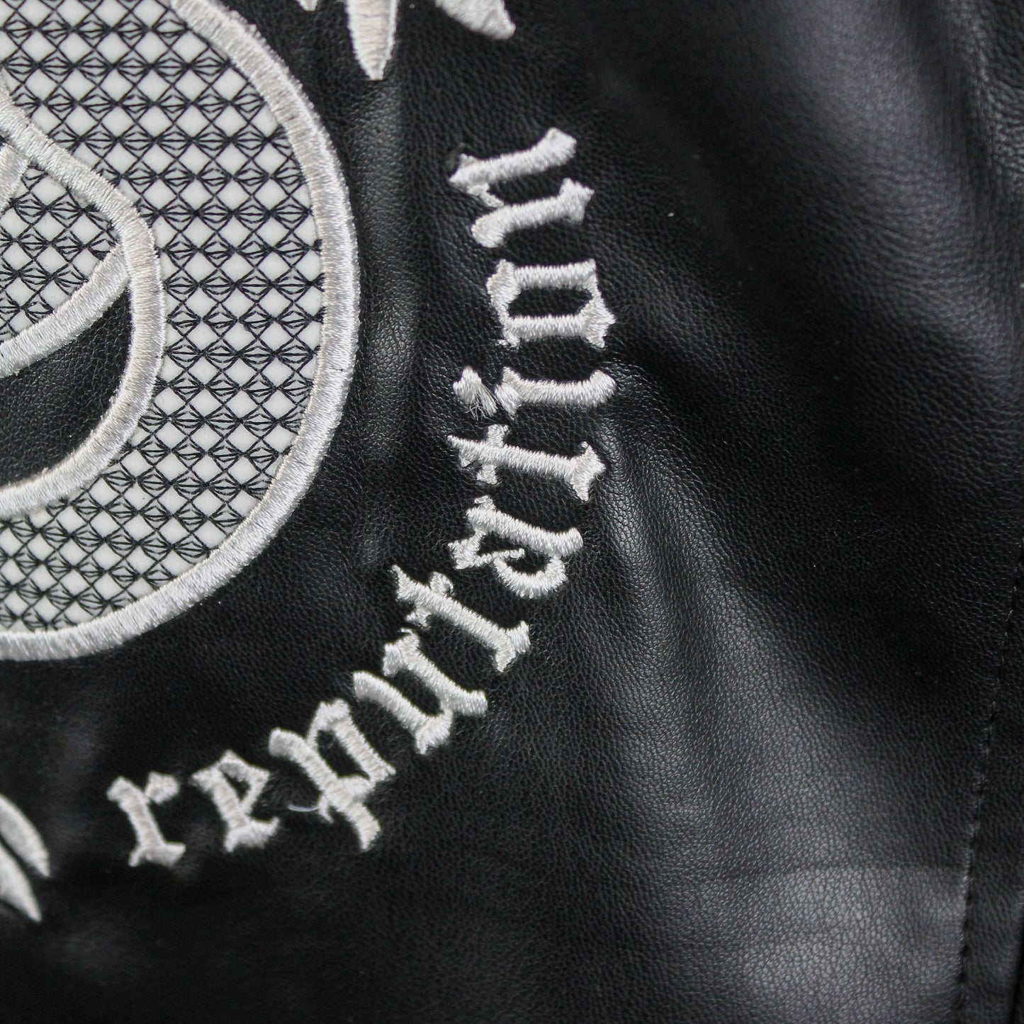 Black Leather Snake Jacket