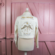 Load image into Gallery viewer, Cropped Denim Celestial Till Death
