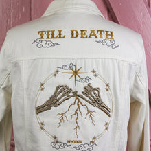 Load image into Gallery viewer, Cropped Denim Celestial Till Death
