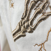 Load image into Gallery viewer, Cropped Denim Celestial Till Death
