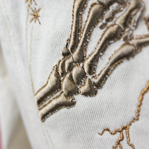 Cropped Denim Celestial Till Death