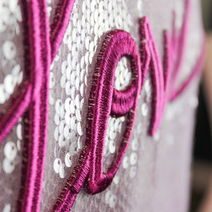 Purple Sequin Lover Eras Jacket