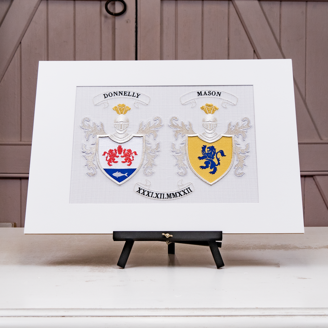 Irish Wedding Gift Family Crest