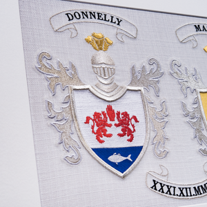 Irish Wedding Gift Family Crest