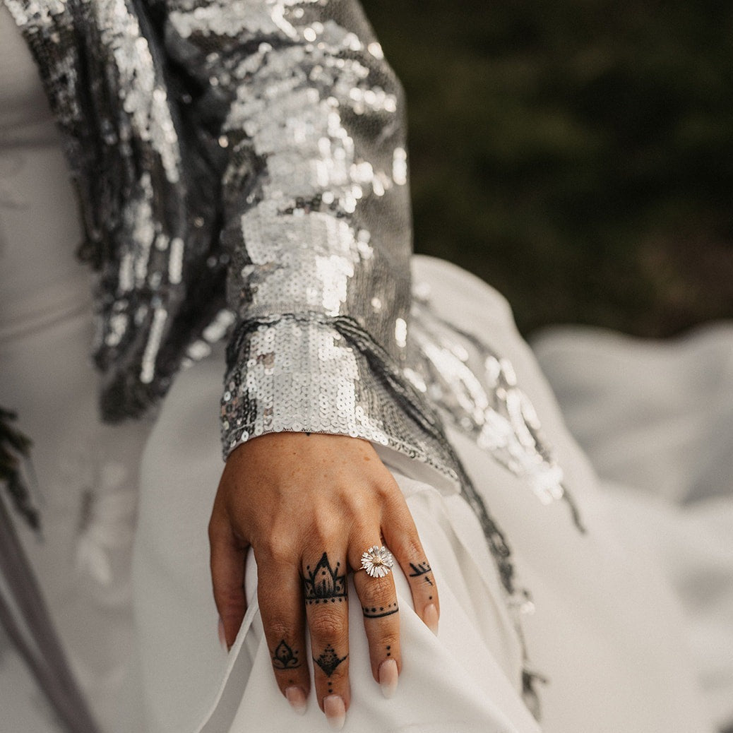 Sparkle sequins silver jacket – We Are Flowergirls Sparkle sequins silver jacket – We Are Flowergirls