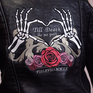 Till Death Do Us Part - Skeleton Love Heart
