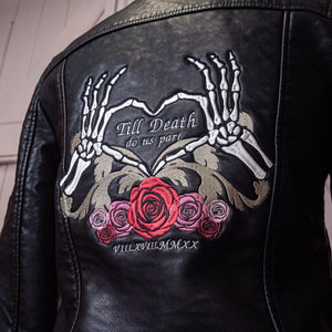 Till Death Do Us Part - Skeleton Love Heart