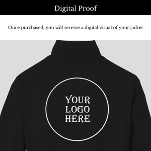 Custom Embroidered Boy's Name Leather Biker Jacket - Personalize with your own logo